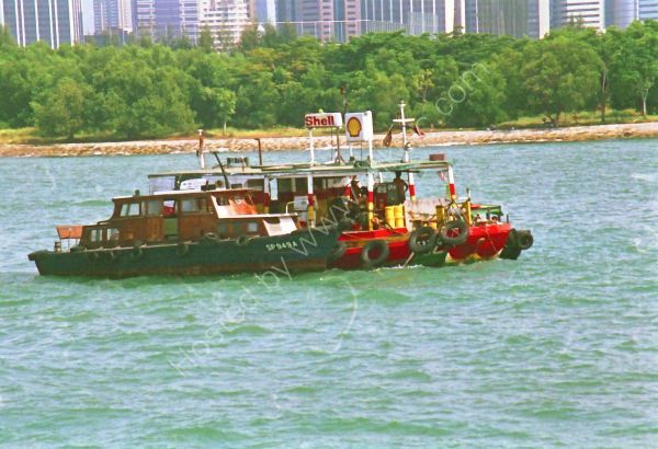 Floating Shell Petrol Station, Singapore